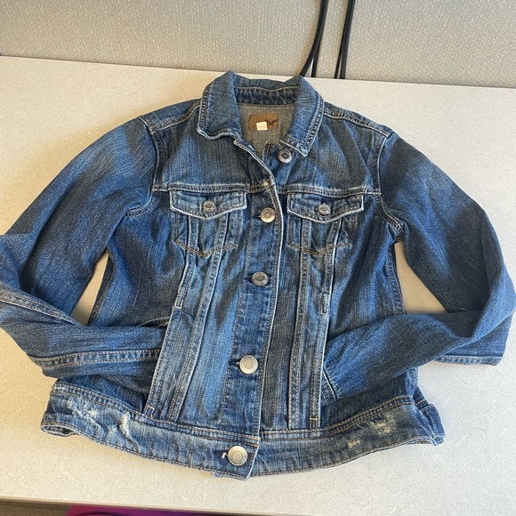 American Eagle Classic Denim Jacket - Size XS - Picture 6 of 12